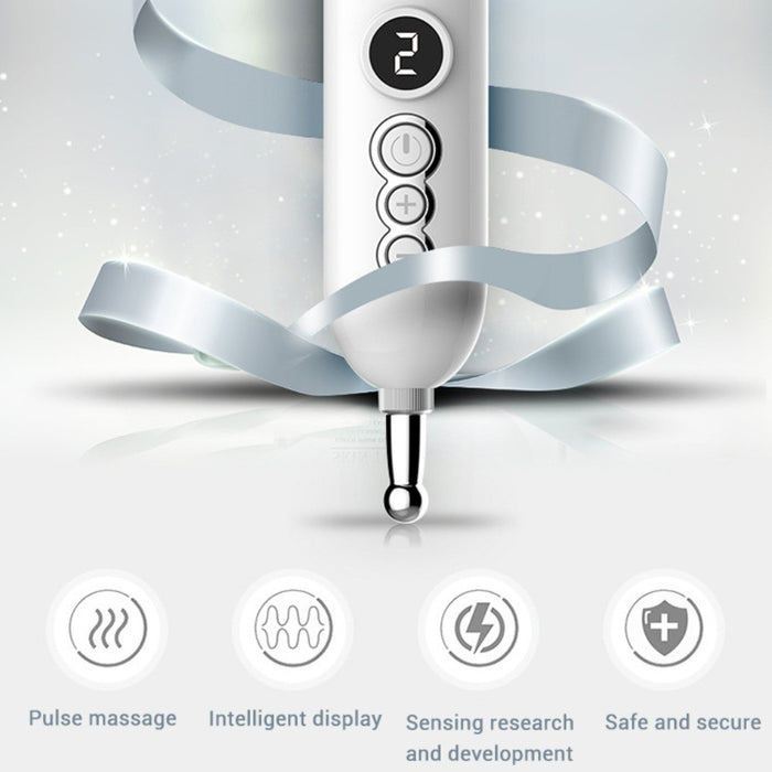 Smart Rechargeable Meridian Heat Compress Acupuncture Massager Pen