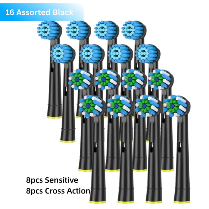 Electric Toothbrush Replacement Head Nozzle Packs for Oral B