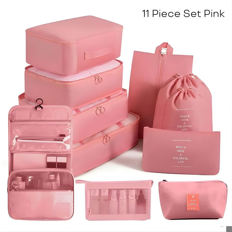 Travel Storage Packing Cubes Bag Set