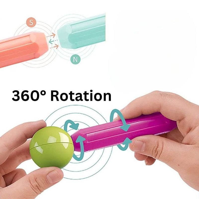 26Pcs Magnetic Balls and Rods Educational Construction Set Toy for Kids