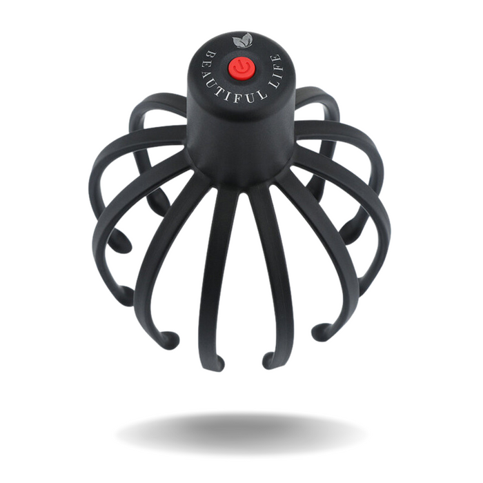 USB Rechargeable 360 Degree Electric Octopus Claw Head and Scalp Massager