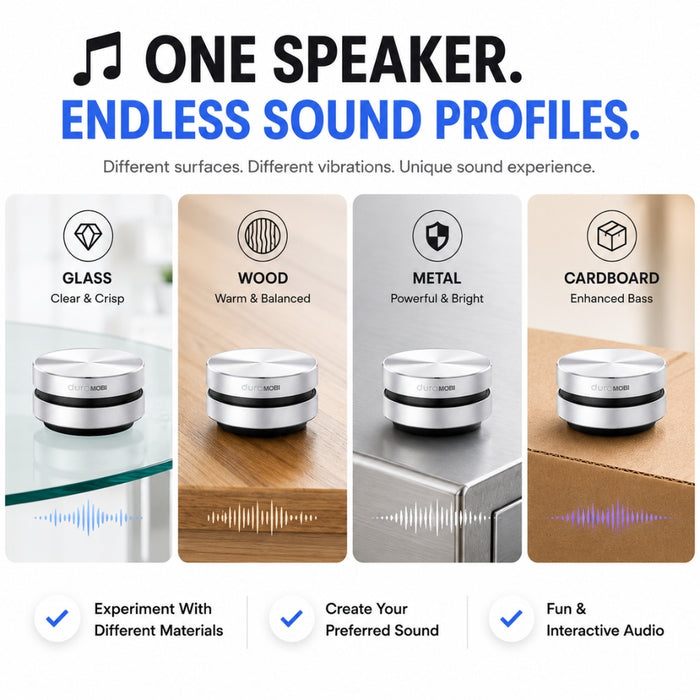 Vibration Technology Wireless Bone Conduction Speaker - Type C Charging