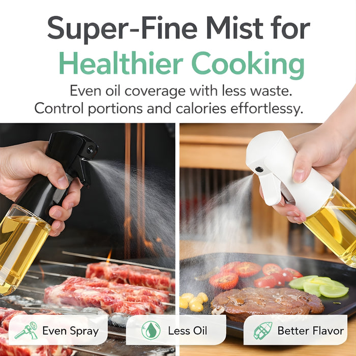 200/300/500ml Oil Spray Bottle Kitchen Oil Mister for BBQ