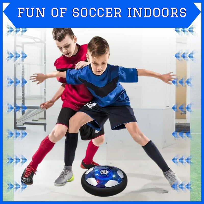 USB Rechargeable Floating Hover Soccer Ball Toy with Colorful LED Lights