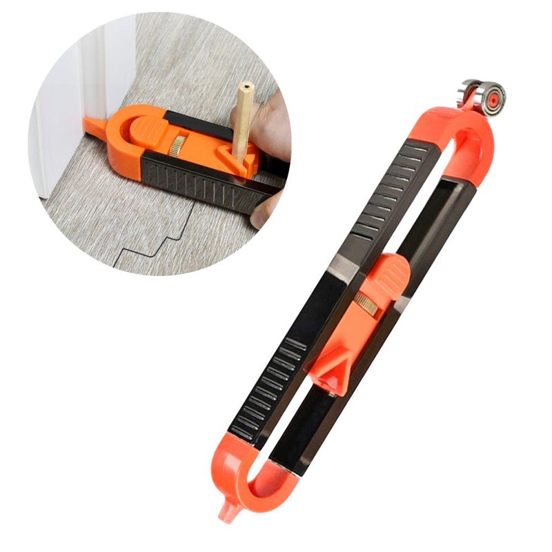 Precise Counter Gauge Profile Scribing Ruler Tool with Lock