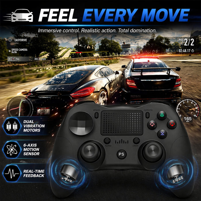 Rechargeable 4th Generation Wireless Gaming Console Controller
