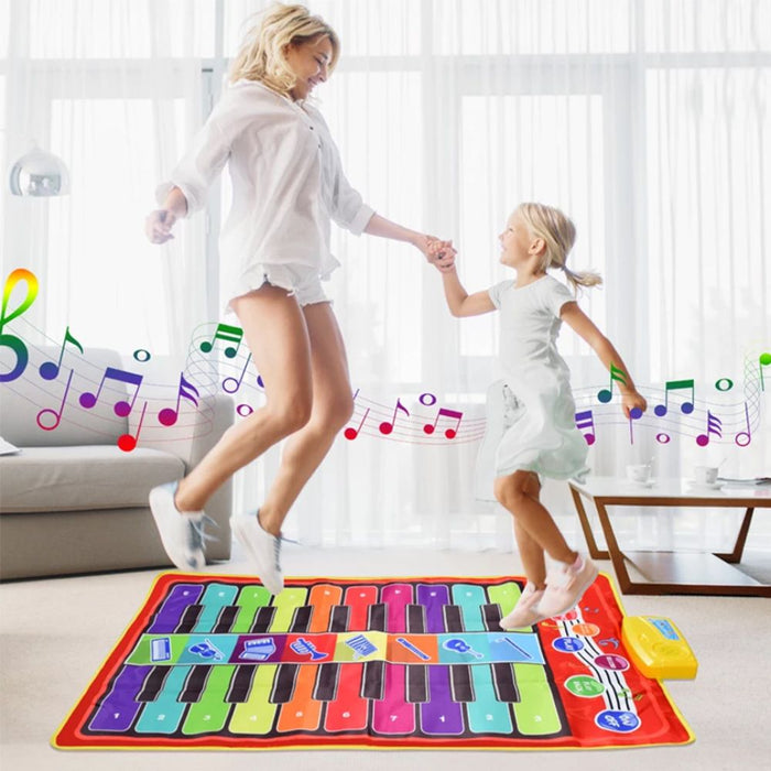 Battery Operated Multifunctional Piano Play Mat for Children