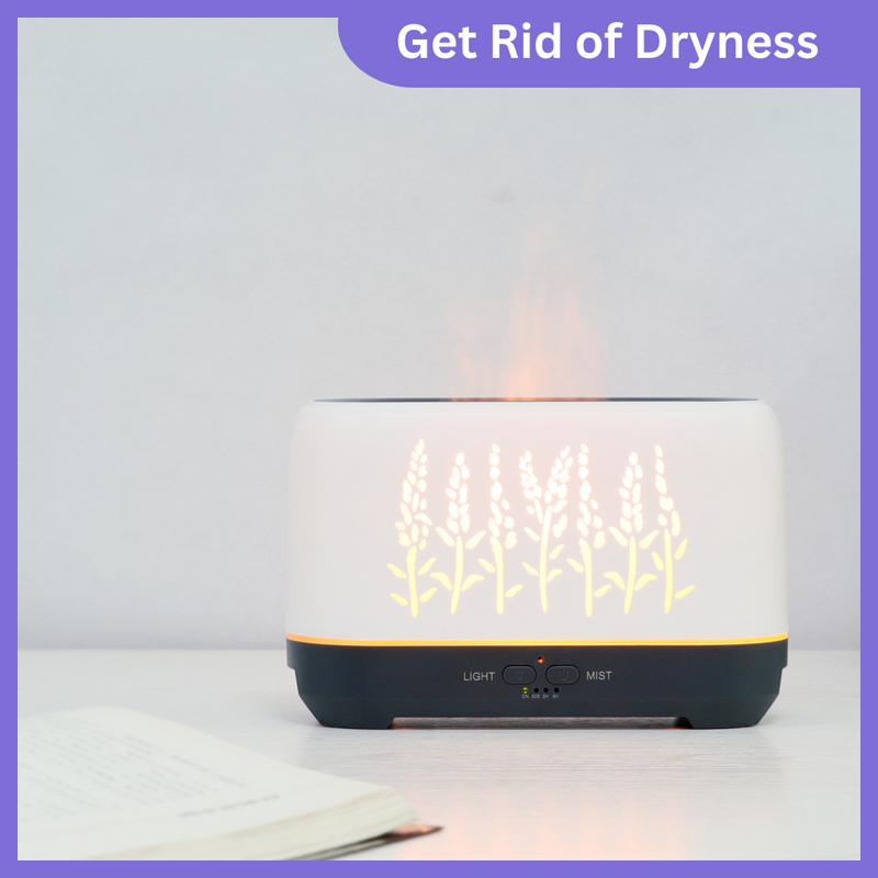 USB Powered 200ml Capacity Flame Simulation Air Humidifier