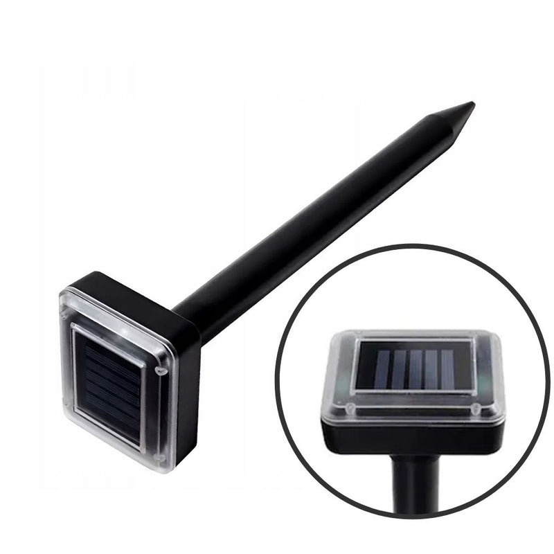 Solar Powered Ultra Sonic Multi-Pulse Garden Snake Repeller