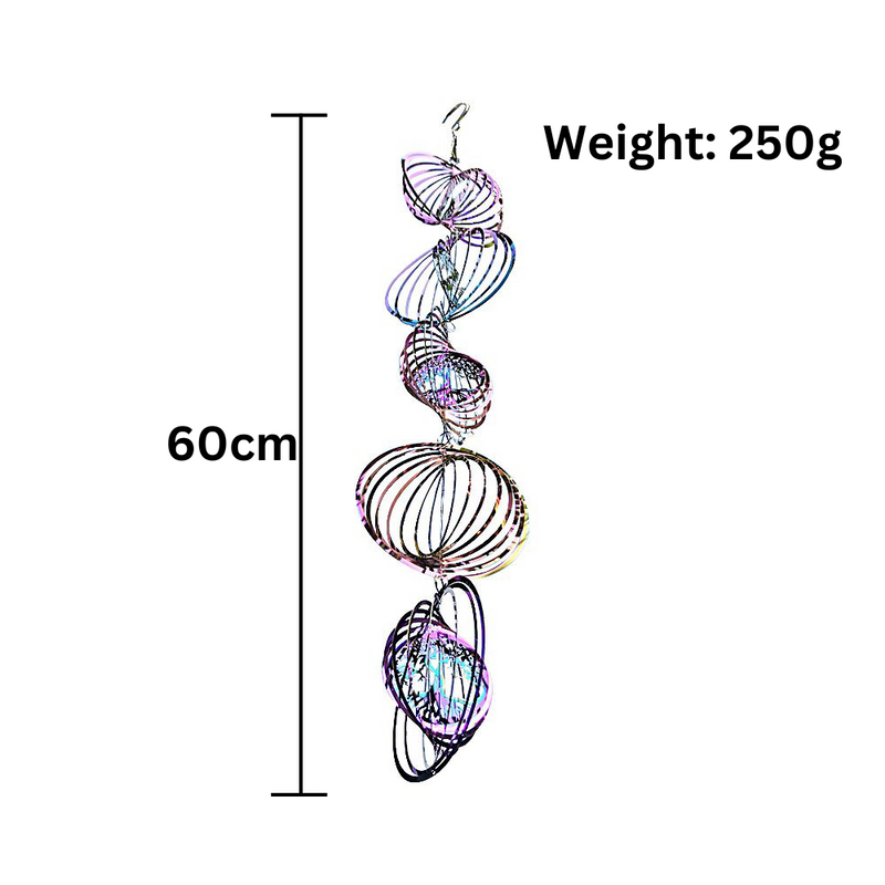 Tree of Life Rotating Wind Chime Outside Home Decor