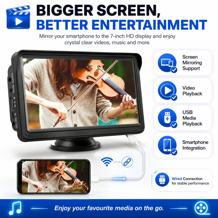 7 inch Car Radio Multimedia Video Player