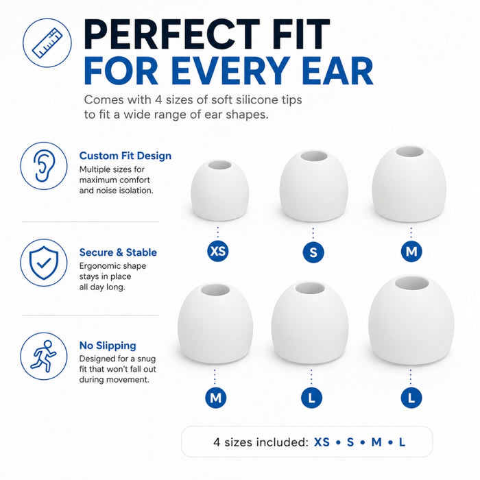 High Fidelity Noise Cancelling Reusable Silicone Ear Plugs