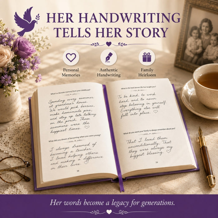 Grandma - I Want To Have Your Story Memoir Journal Book