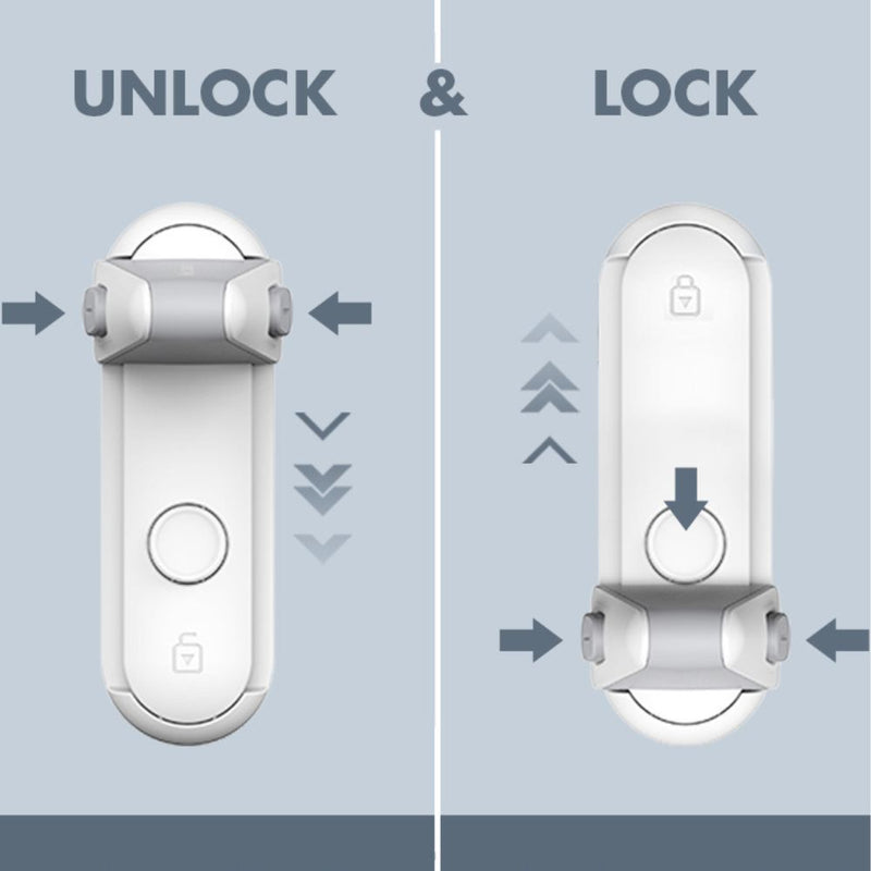 Child Safety Accessory Waterproof Baby Door Handle Lock