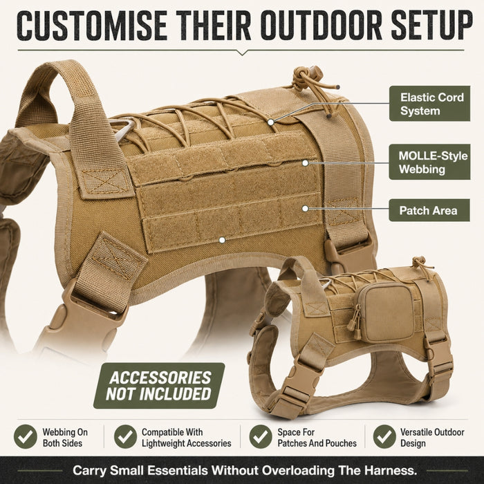 TactiPaw Adjustable Dog Harness