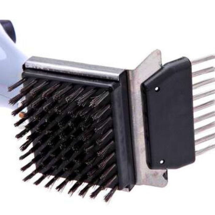 2 PCS Outdoor Stainless Steel Grill Cleaner Brush for BBQ