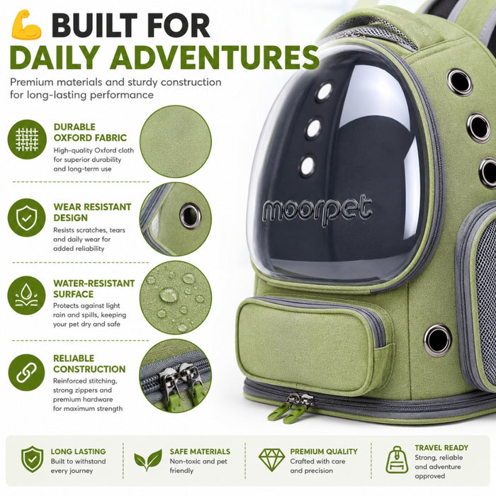 Breathable Cat Carrying Clear Bubble Backpack Carrier