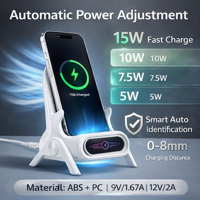 Mini Chair 15W Fast Wireless Charging Stand