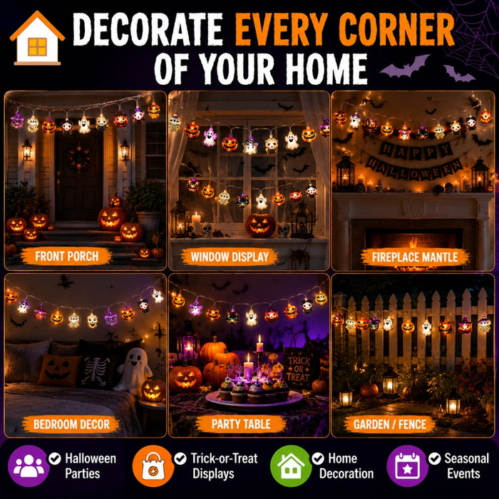 Halloween Decoration LED String Lights