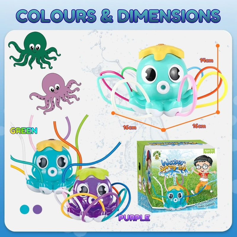 Outdoor Water Play Spray Sprinkler for Kids and Toddlers
