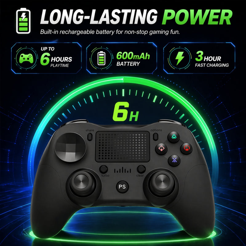 Rechargeable 4th Generation Wireless Gaming Console Controller