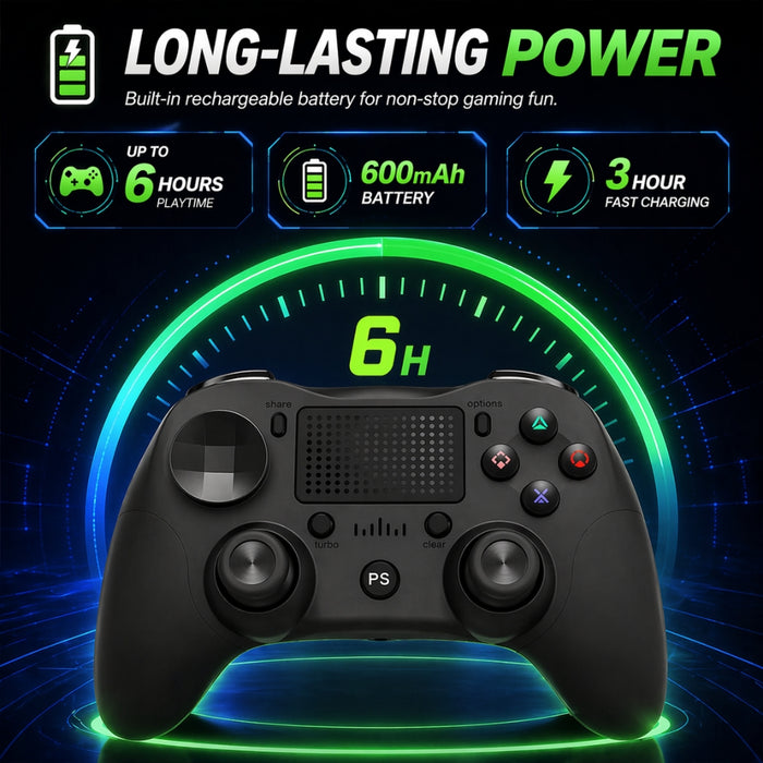 Rechargeable 4th Generation Wireless Gaming Console Controller