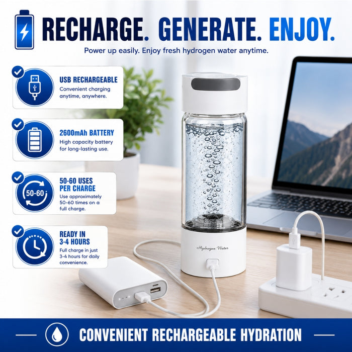 Hydrogen Water Generator Bottle 380mL