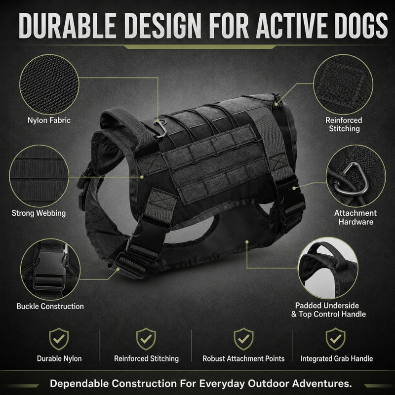 TactiPaw Adjustable Dog Harness