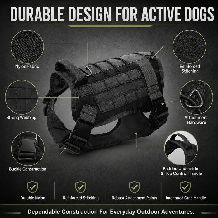 TactiPaw Adjustable Dog Harness
