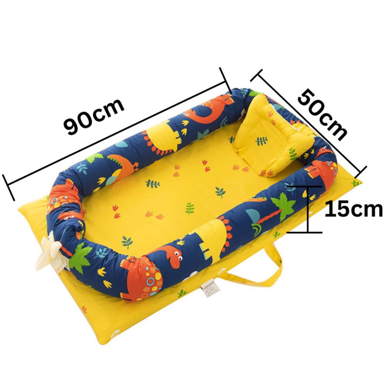 Portable Newborn Baby Lounger Nest Pod Crib Cot Bed Sleeping Babies Bassinet