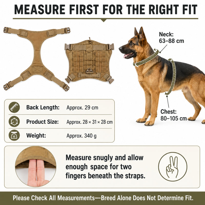 TactiPaw Adjustable Dog Harness