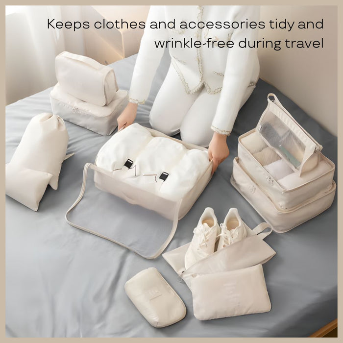 Travel Storage Packing Cubes Bag Set