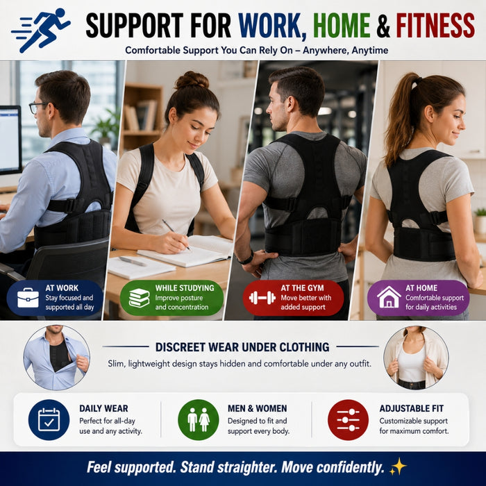 Magnetic Posture Corrector Back Support Brace