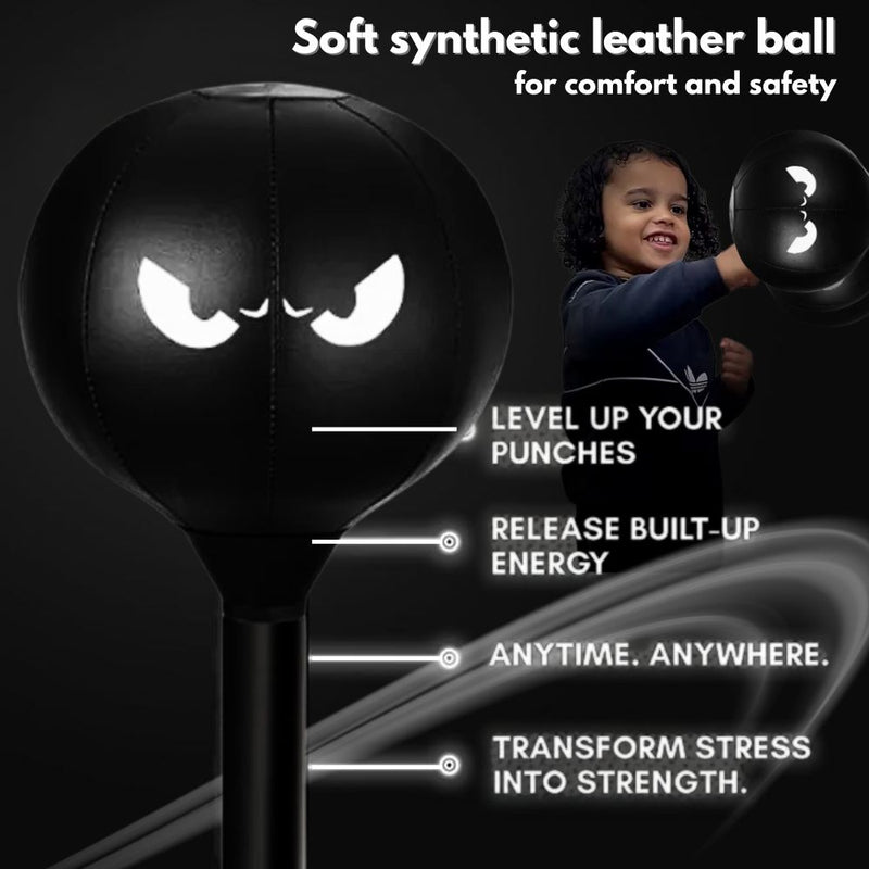 Desktop Punching Bag with Double Suction Cup Base