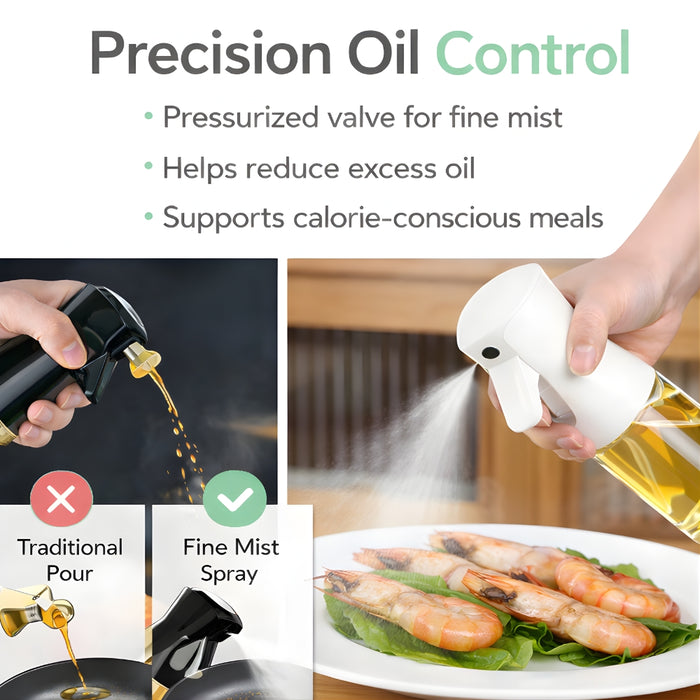 200/300/500ml Oil Spray Bottle Kitchen Oil Mister for BBQ