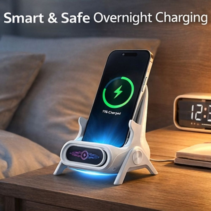Mini Chair 15W Fast Wireless Charging Stand