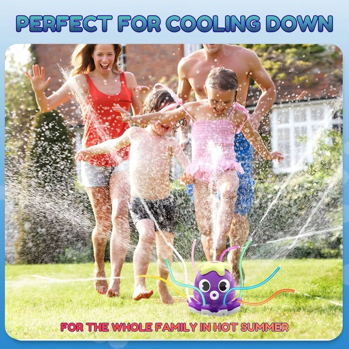 Outdoor Water Play Spray Sprinkler for Kids and Toddlers