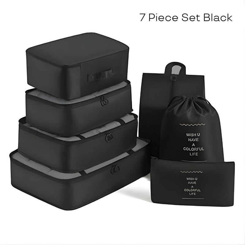 Travel Storage Packing Cubes Bag Set