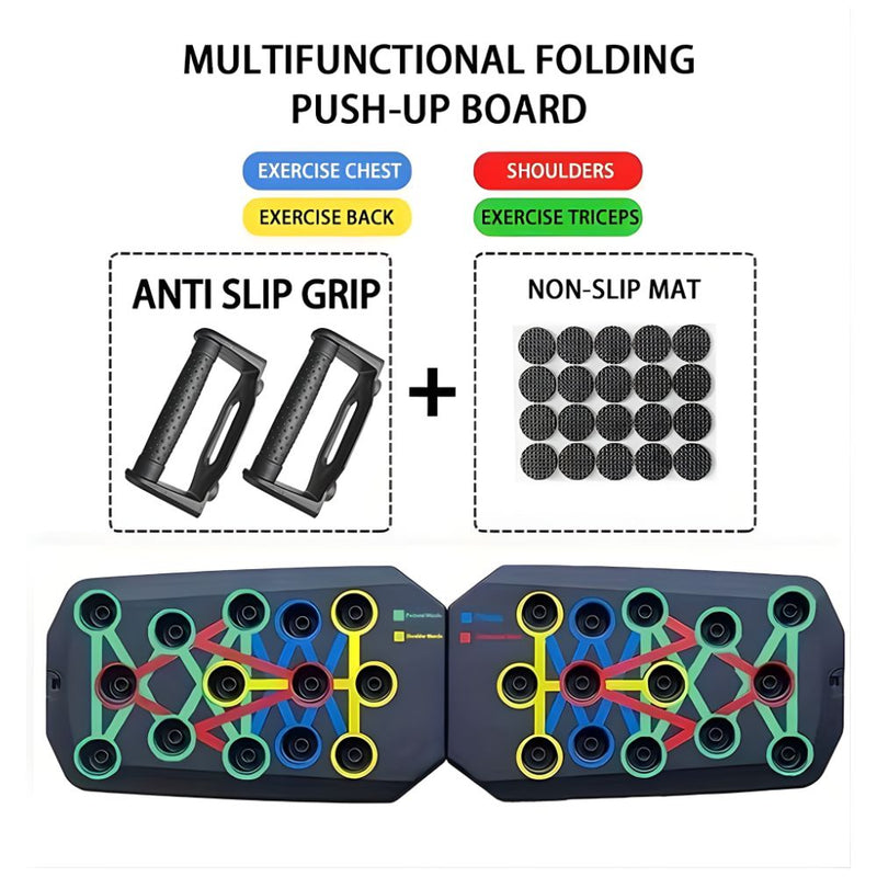 Foldable Push up Board Set for Full Body Fitness