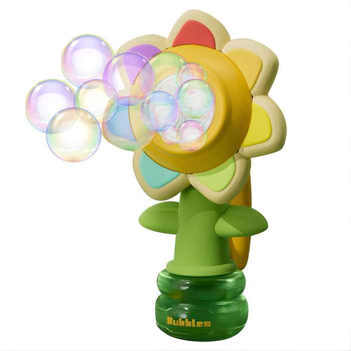 Automatic Sunflower Bubble Machine