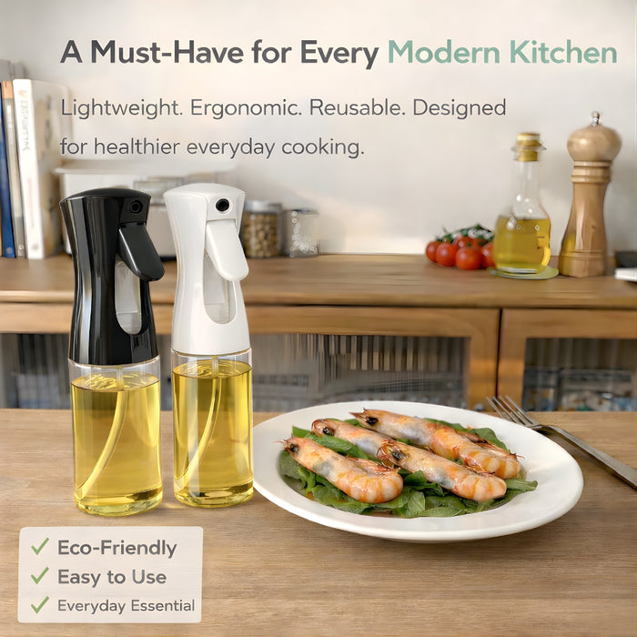 200/300/500ml Oil Spray Bottle Kitchen Oil Mister for BBQ