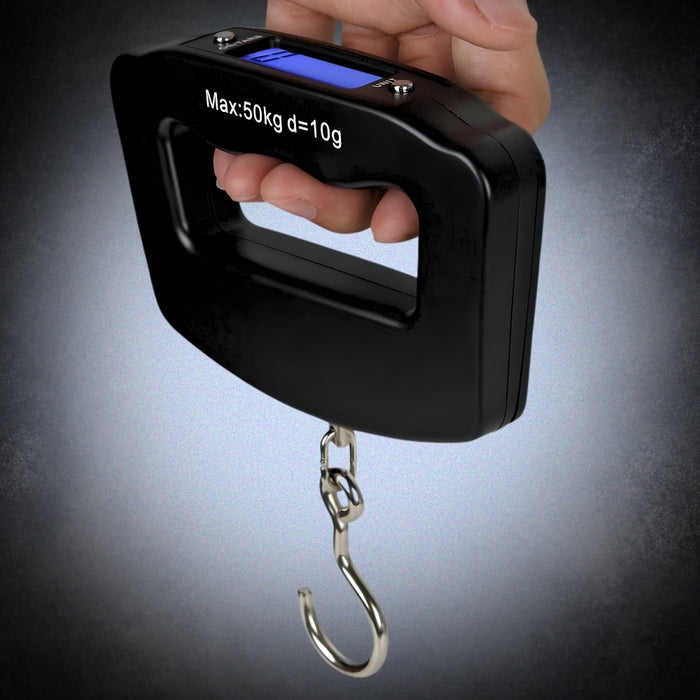 Portable Digital LCD Hanging Hook Luggage Scale