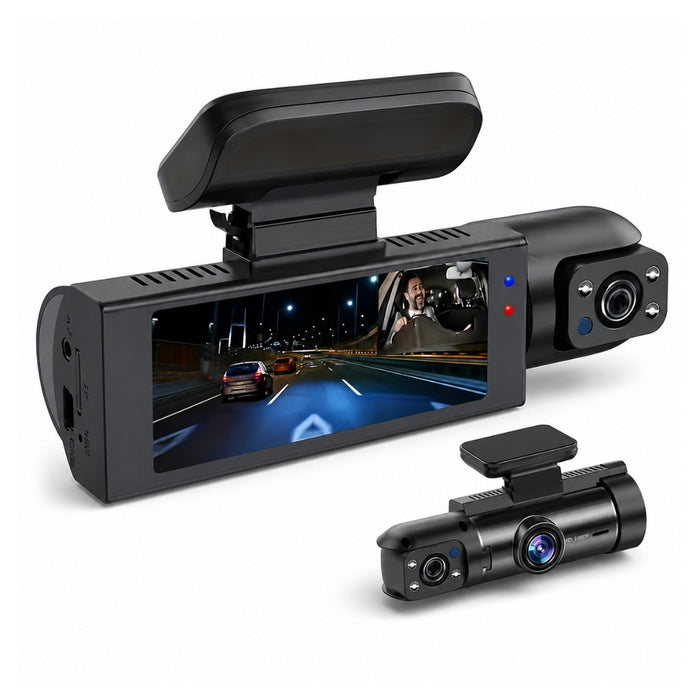 1080P WIFI Dual Camera Night Vision Dash Cam