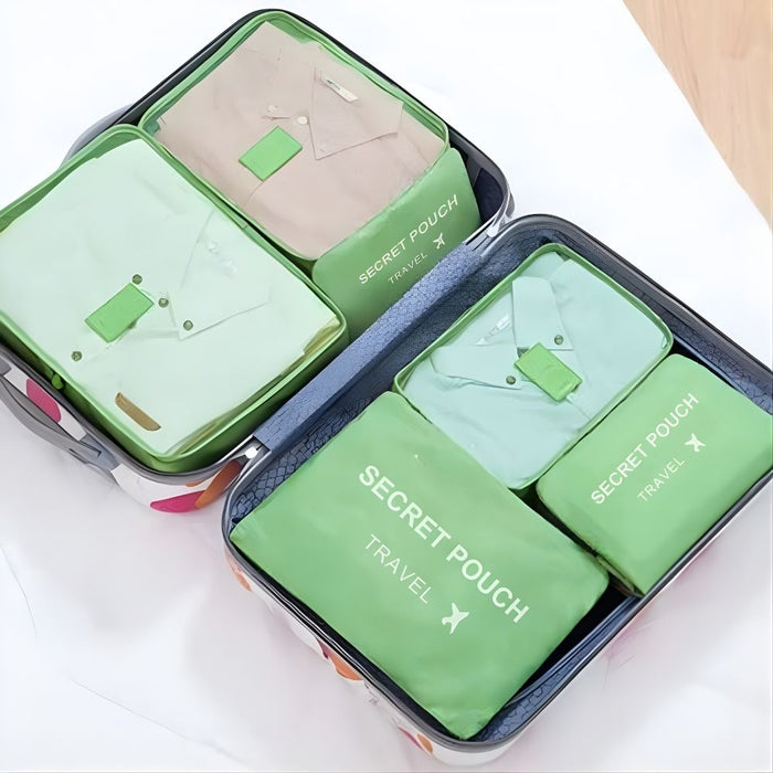 6-Piece Waterproof Travel Storage Bags