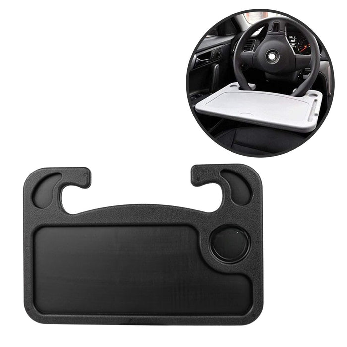 Multipurpose Car Steering Wheel Tray for Laptop & Notebook with Cup Holder