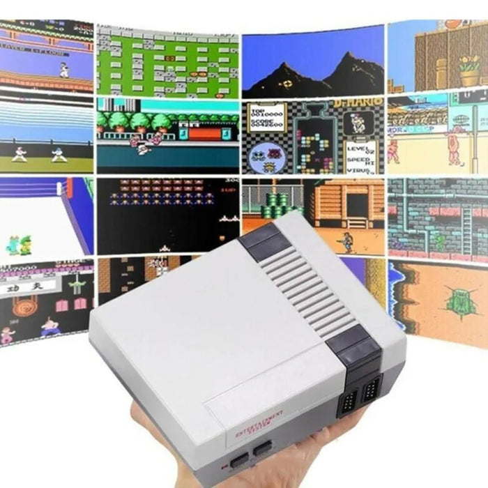 Mini Retro Game Console with Hundreds of Games and 2 Controllers