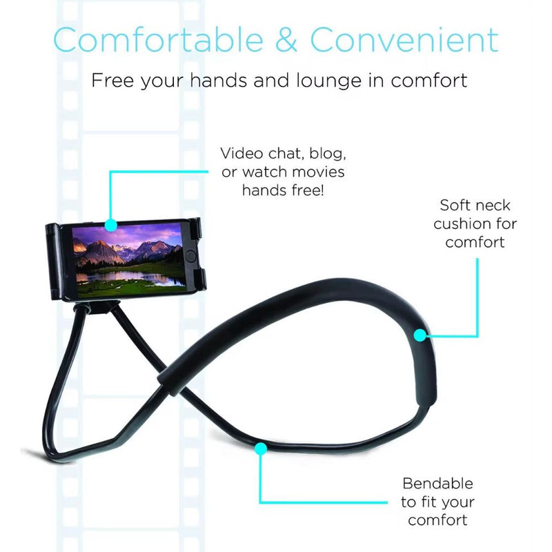 Universal Adjustable Neck Hanging Mobile Phone Lazy Bracket Holder