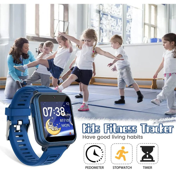 Kids Multi-Function Smartwatch with 14 Games - USB Rechargeable