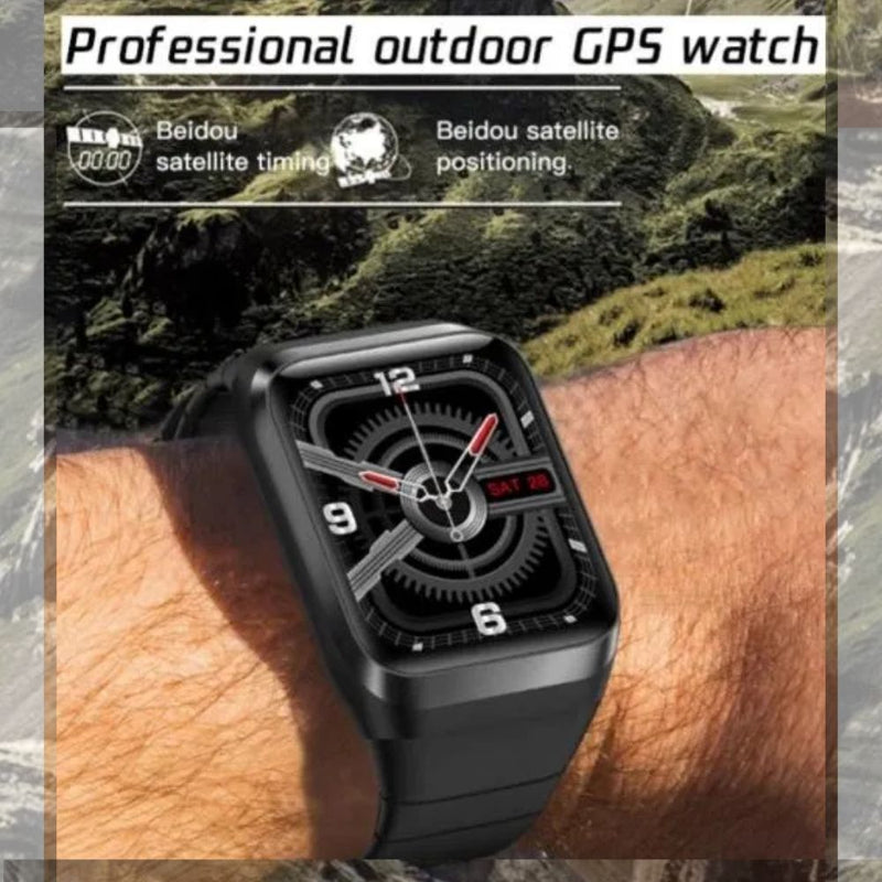 SD-2 GPS BT Smartwatch Fitness Activity Tracker - USB Magnetic Charging