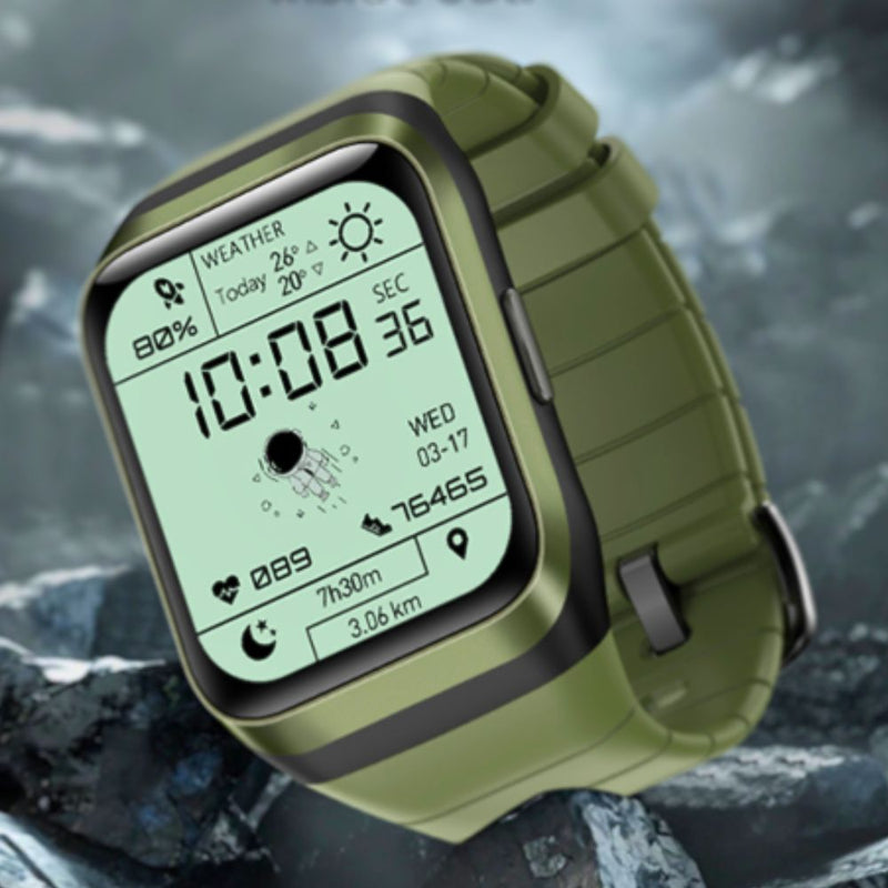 SD-2 GPS BT Smartwatch Fitness Activity Tracker - USB Magnetic Charging